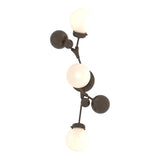 Sprig Wall Sconce in Bronze, Opal Glass by Hubbardton Forge