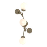 Sprig Wall Sconce in Soft Gold, Opal Glass by Hubbardton Forge