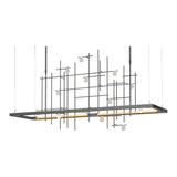 Spring LED Linear Suspension - Black
