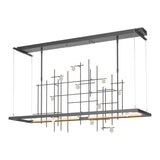 Spring LED Linear Suspension - Black