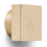 Square Hook Large Brass By Ferm Living - Side View