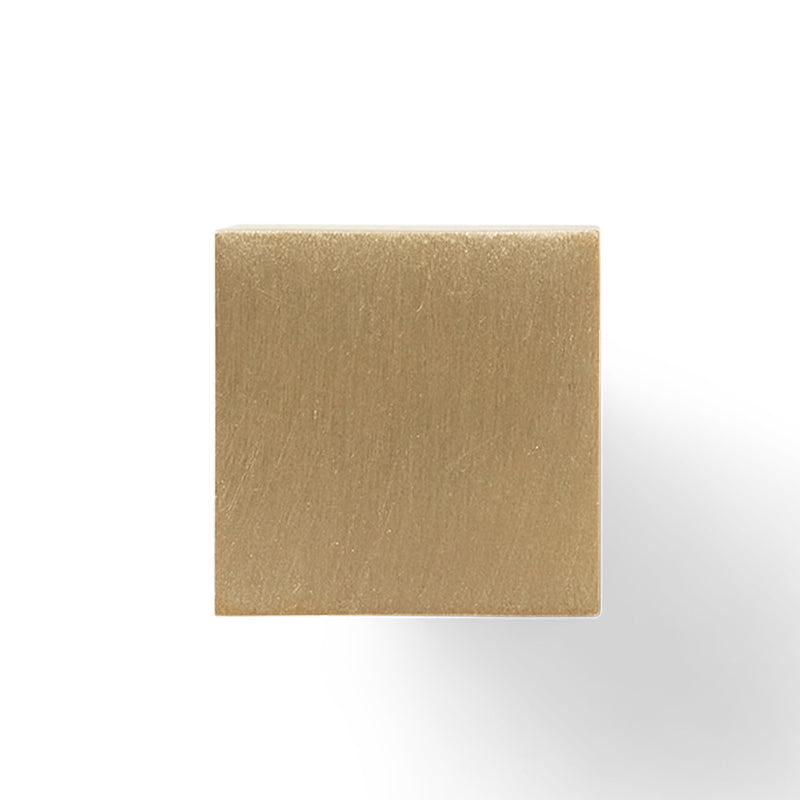 Square Hook Small Brass By Ferm Living