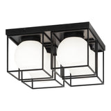 Squircle Ceiling Mount 15 Inch Black