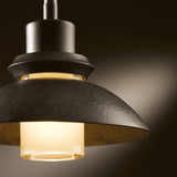 Staccato Mini Pendant Small detail in Dark Smoke, by Hubbardton Forge