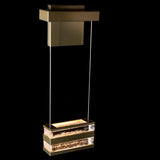 Stacks LED Wall Sconce detail in Modern Brass, by Hubbardton Forge
