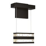 Stacks LED Wall Sconce in Oil Rubbed Bronze by Hubbardton Forge