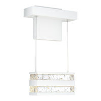 Stacks LED Wall Sconce in White by Hubbardton Forge