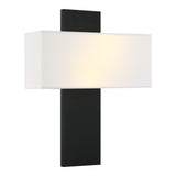 Stafford Wall Sconce 14 Inch Matte Black