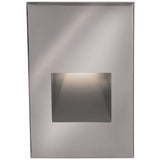 Stainless Steel WL-LED200 Endurance Step And Wall Light by WAC Lighting