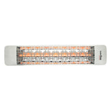 Stainless Steel Brix Single Element 39" 2000 Watt Electric Patio Heather by Eurofase Heating