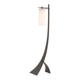 Stasis Glass Floor Lamp in Bronze by Hubbardton Forge