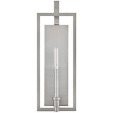 Stassi Wall Sconce Brushed Nickel By Lark Living - Front View1