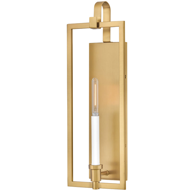 Stassi Wall Sconce Lacquered Brass By Lark Living