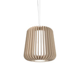 Stecche Di Legno Pendant By Accord, Color: Organic Cappuccino, Size: Small, Large,  ,| Casa Di Luce Lighting