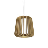 Stecche Di Legno Pendant By Accord, Color: Organic Gold, Organic Lead Grey, Size: Small, Large,  ,| Casa Di Luce Lighting