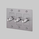 Steel with Logo 3G Dimmer-LED-Cross by Buster and Punch
