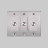 Steel without Logo 3G Dimmer-LED-Cross by Buster and Punch