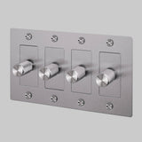 Steel without Logo 4G Dimmer-LED-Cross by Buster and Punch