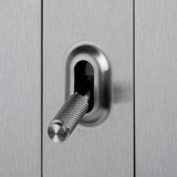 Steel without Logo 4G Toggle Switch-Cross by Buster and Punch