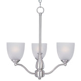 Stefan Chandelier Satin Nickel by Maxim Lighting