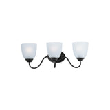 Stefan Vanity Light Black by Maxim Lighting