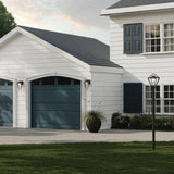 Stellar Outdoor Post Lantern lifestyle view by Hubbardton Forge