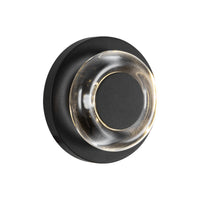 Stephord Outdoor Wall Light — Black/Clear
