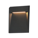 Steppes LED Outdoor Sconce by ET2 - Black