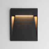 Steppes LED Outdoor Sconce by ET2 - Black