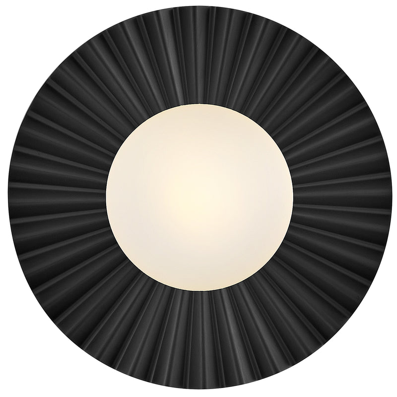 Stevie Wall/Ceiling Light Small Black Lark Living - Down View1