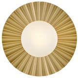 Stevie Wall/Ceiling Light Small Lacquered Brass Lark Living - Down View1