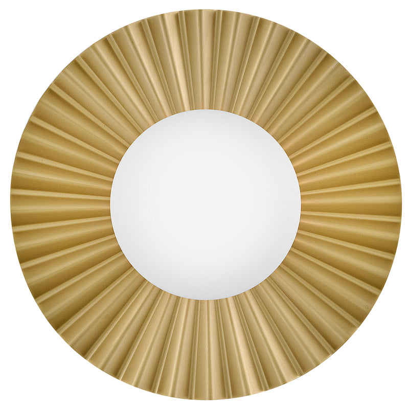Stevie Wall/Ceiling Light Small Lacquered Brass Lark Living - Down View2