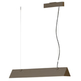 Stick Linear Pendant Brushe Bronze Nickel By Contardi