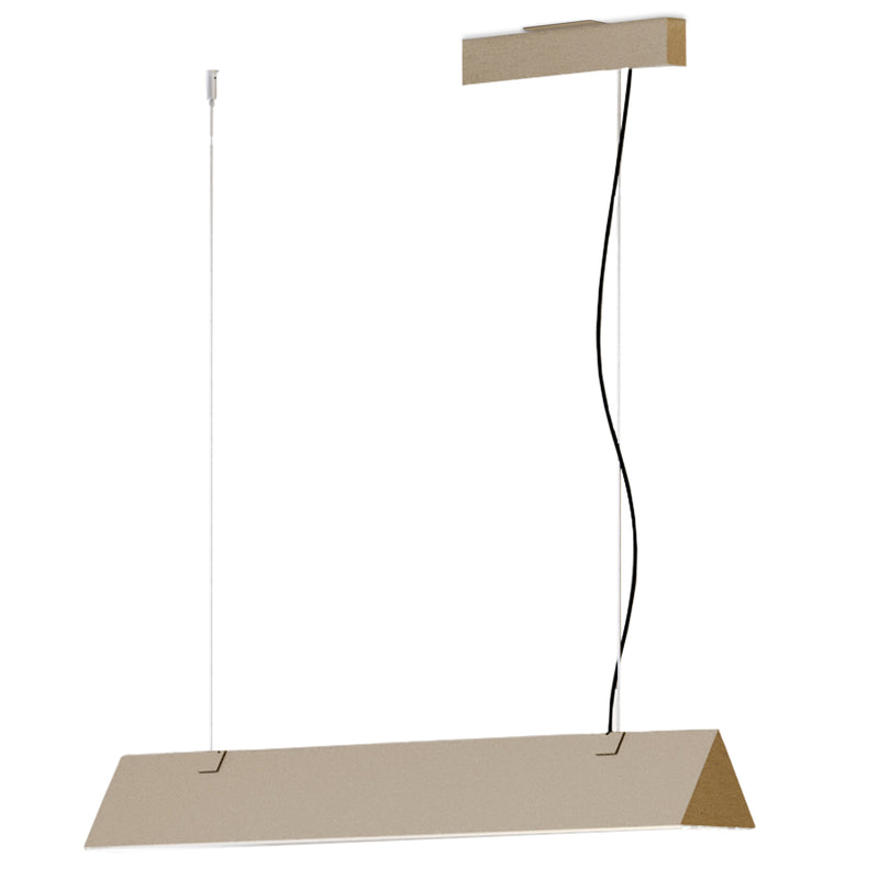 Stick Linear Pendant Satin Gold Nickel By Contardi
