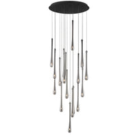 Stillo 18-Light LED Pendant by ET2 - Black
