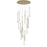 Stillo 18-Light LED Pendant by ET2 - Gold