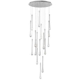 Stillo 18-Light LED Pendant by ET2 - Satin Nickel