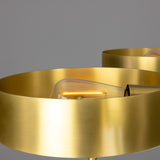 Stirling Alabaster Chandelier - Satin Brass
