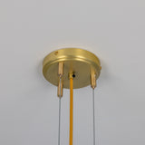 Stirling Alabaster Chandelier - Satin Brass
