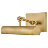 Stokes Adjustable Picture Light Heritage Brass Small By Hinkley Main View
