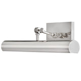 Stokes Adjustable Picture Light Polished Nickle Medium By Hinkley Detailed View 2