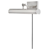 Stokes Adjustable Picture Light Polished Nickle Medium By Hinkley Side View 4
