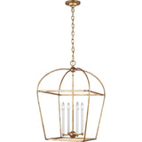 Stonington Lantern Chandelier — 18 1/4", Antique Gild
