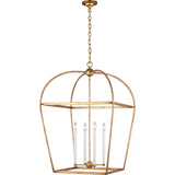 Stonington Lantern Chandelier — 24 5/8", Antique Gild