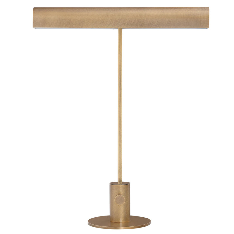 Storn Table Lamp Plated Vintage Brass By Renwil Main View 1