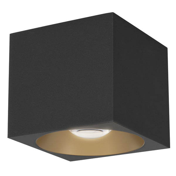 Stout Square Indoor Outdoor Flush Mount By Maxim Lighting