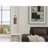 Strap Pendant Light by Accord in Living Room