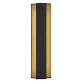 Strata LED Wall Sconce Large Black 1