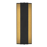 Strata LED Wall Sconce Medium Black 1