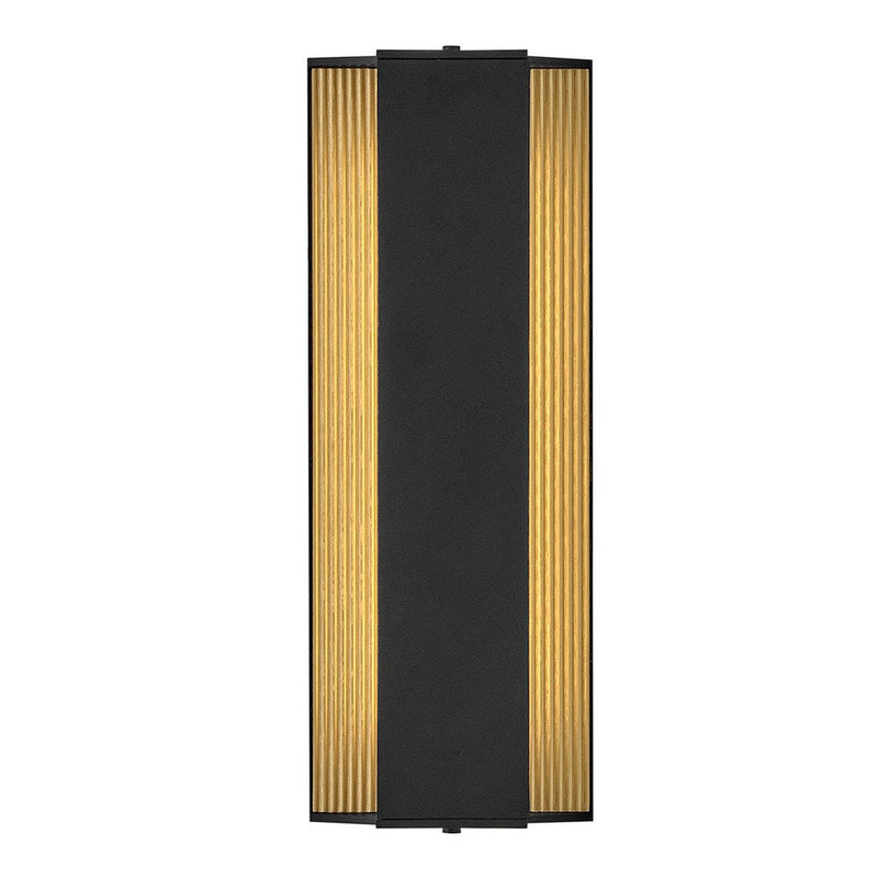 Strata LED Wall Sconce Medium Black 1